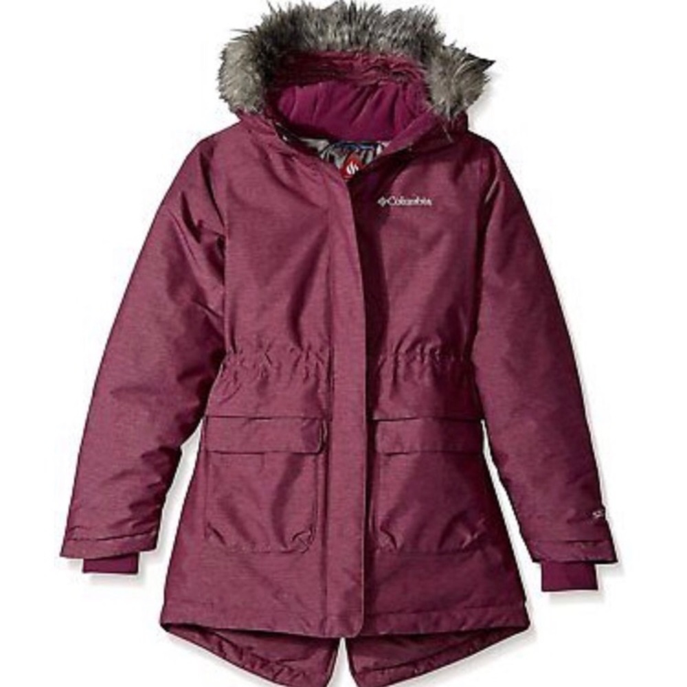 Girls Columbia winter coat